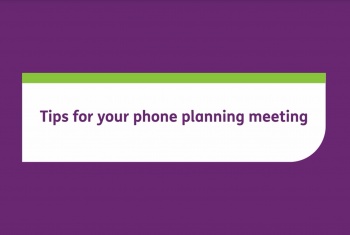 Tips for your phone planning meeting