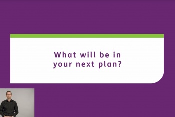 What will be in your next plan - Auslan