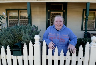 Grace enjoys her new independent life with supported living