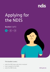Booklet 1 Applying for the NDIS cover