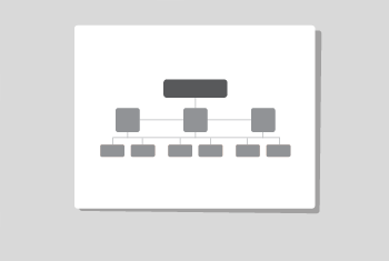 Organisational structure tile