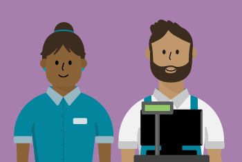 Participant employment strategy tile
